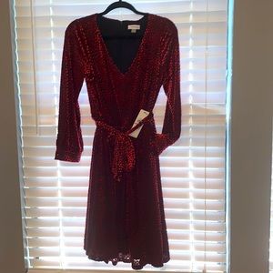 Calvin Klein Long sleeved party dress